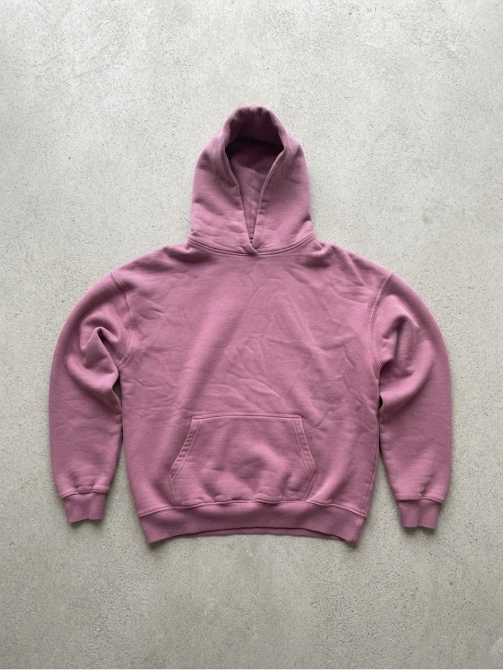 PacSun Dusty Rose Hooded Pullover Sweatshirt
